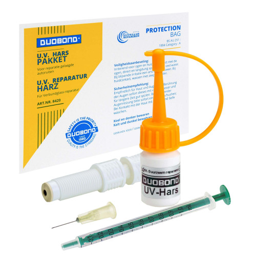 Duobond UV Hars 1.5 ml incl spuit en injector