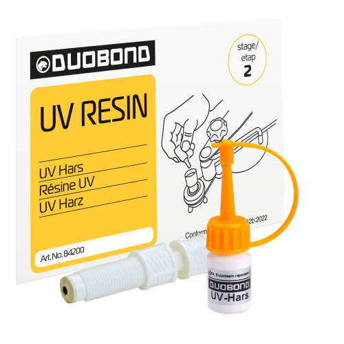 Duobond UV-Hars 2.5 ml + injector